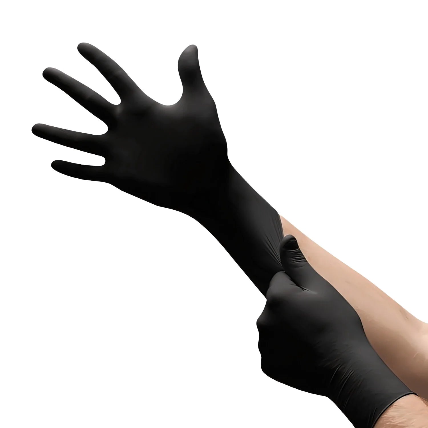 Nitrile Gloves 6 Mil, Latex Free, Powder-Free (1 Pack- 100Pcs.)