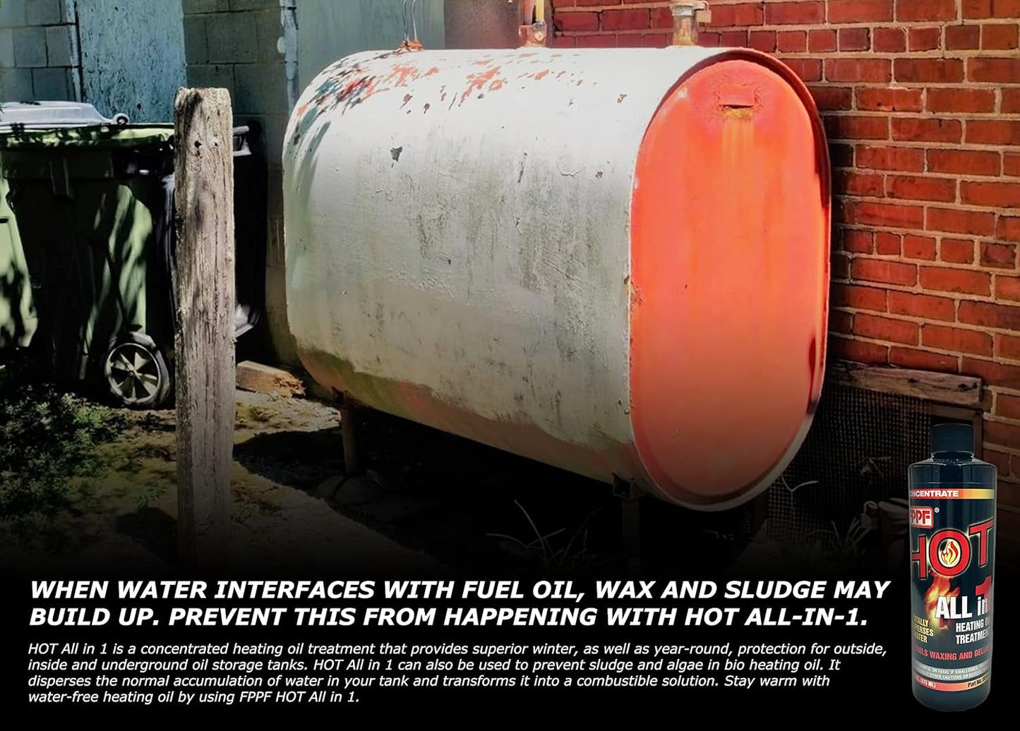 Chemical Co 00161 16 OZ HOT 4-In-1 Heating Oil Treatment